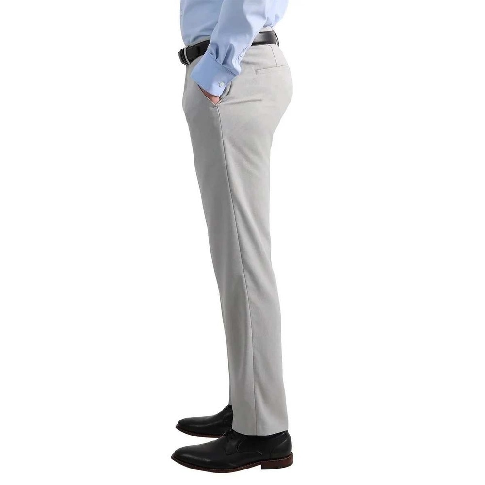 NEW Kenneth Cole Reaction Men's 38x34 Gray Slim Fit Performance Dress Pants - Picture 2 of 6